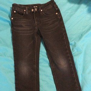 HUDSON JEANS, Black, Size 6 Boys, Adjustable Waistband, VGUC!